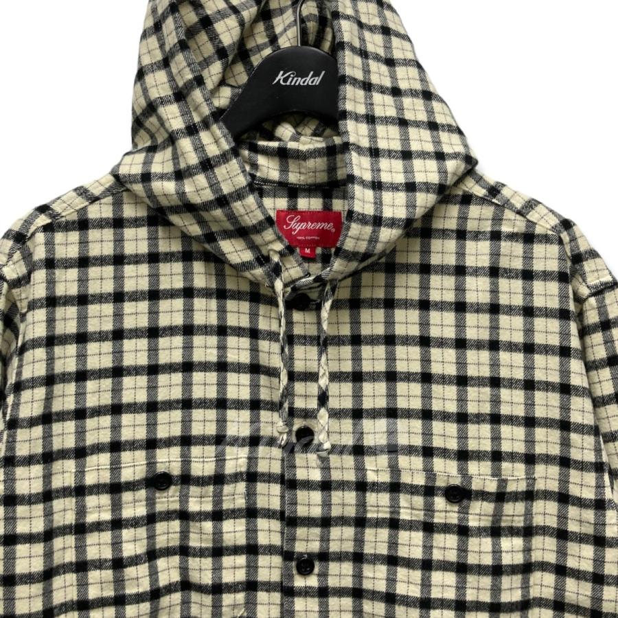 Supreme SUPREME 22SS「Mini Plaid Hooded Shirt」チェック Supreme SUPREME 22SS「Mini Plaid Hooded Shirt」チェック