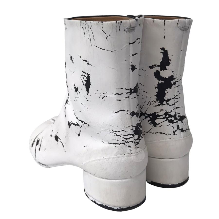 maison margiela tabi boots 足袋ブーツペンキ加工