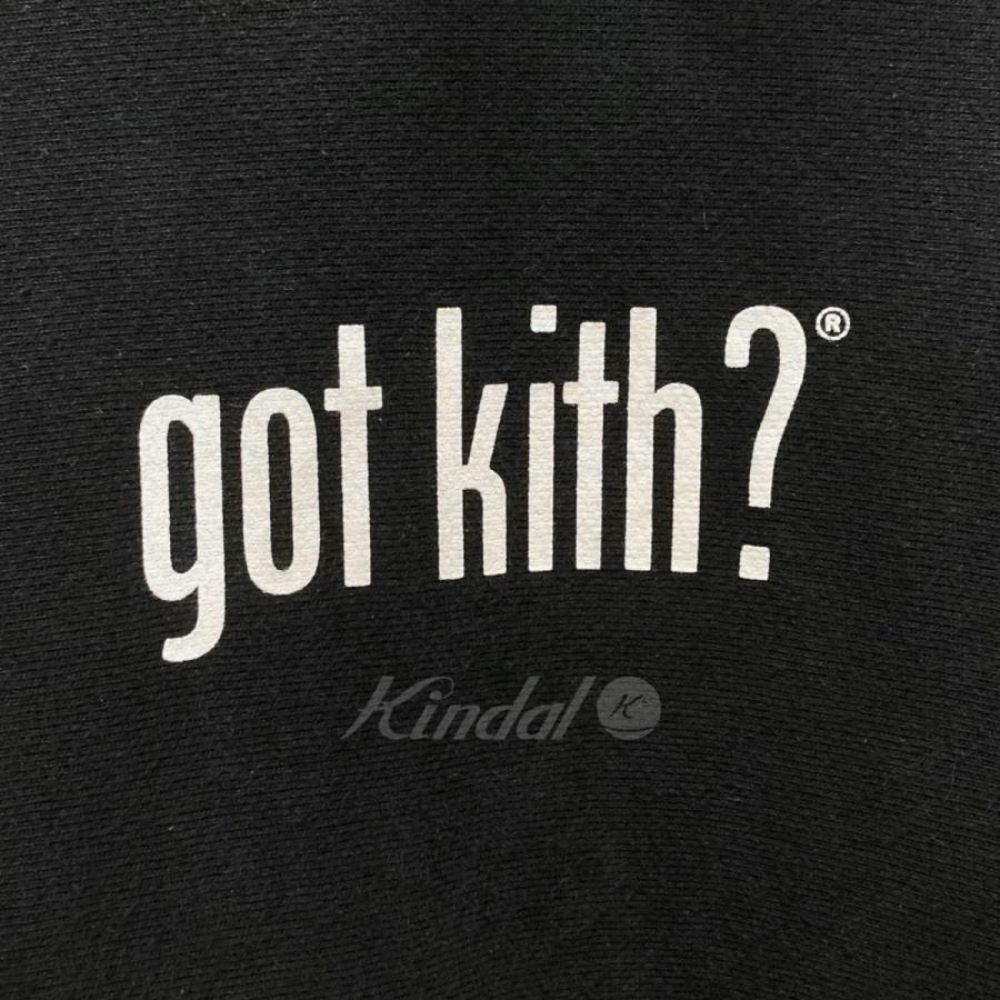 値下げ】KITH×got milk 18AW プルオーバーパーカー ブラック サイズ：M