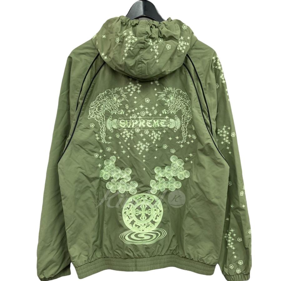 Supreme aoi glow-in-the-dark trackjacket