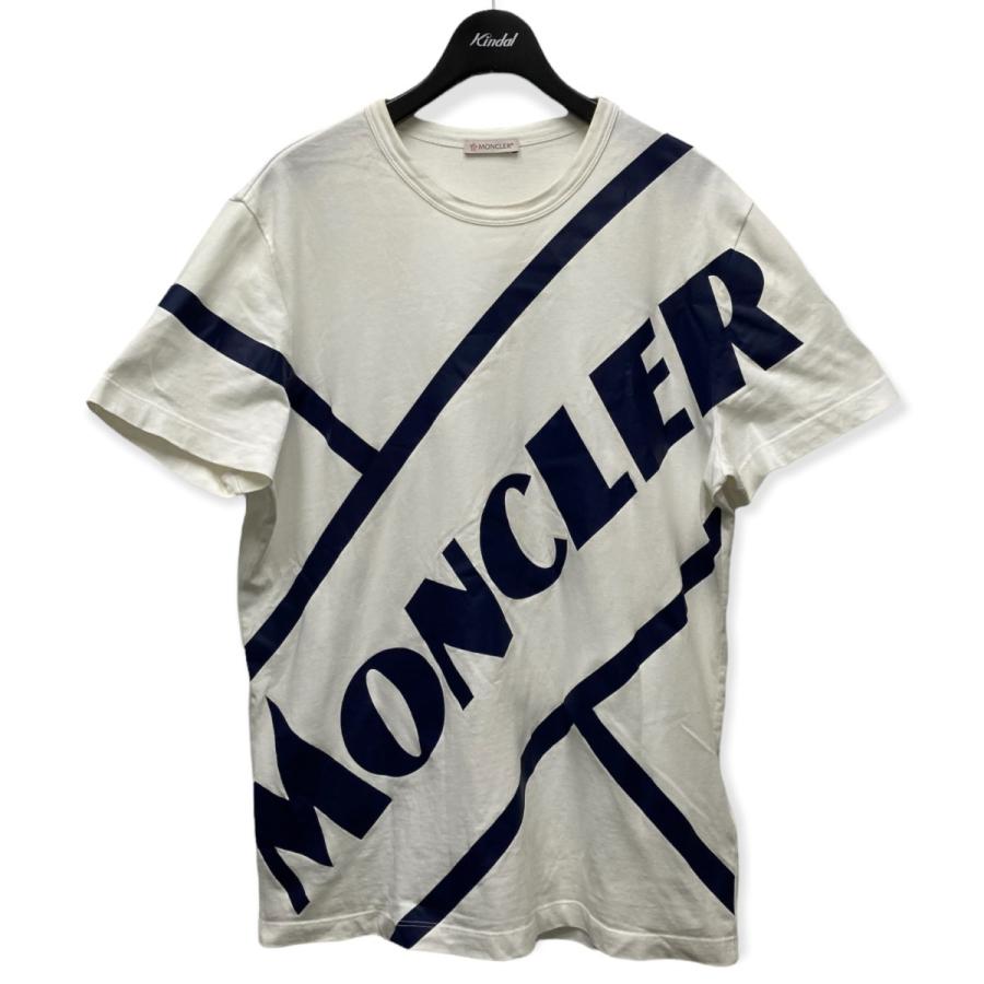 MONCLER 「MAGLIA T-SHIRT」ロゴプリントTシャツ ホワイト