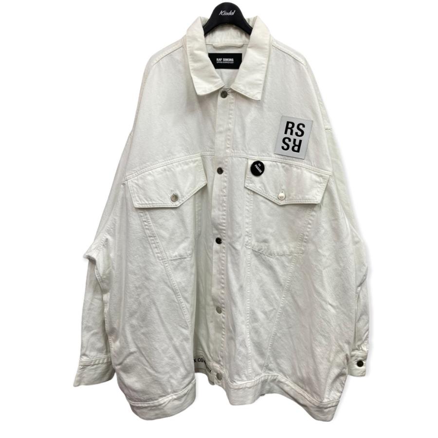 RAF SIMONS 【値下げ】RAF 21SS「Oversized denim jacket」オーバー  
