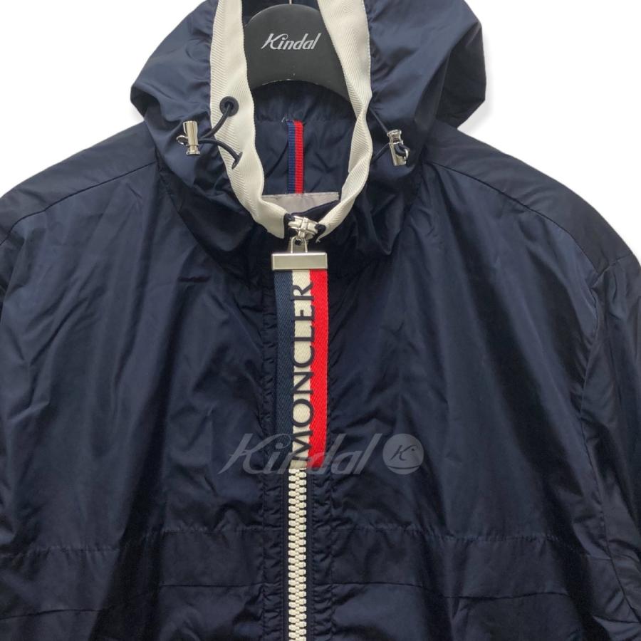MONCLER / ALSHAT ナイロンジャケット 3 ネイビー ロゴワッペン MONCLER / ALSHAT ナイロンジャケット 3 ネイビー ロゴワッペン
