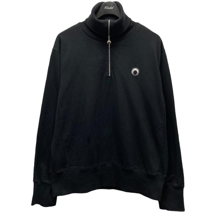 マリーン MARINE SERRE 21AW バックプリントハーフジップ マリーン MARINE SERRE 21AW バックプリントハーフジップ