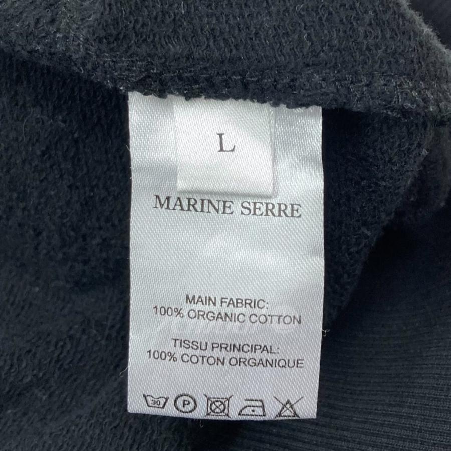 マリーン MARINE SERRE 21AW バックプリントハーフジップ マリーン MARINE SERRE 21AW バックプリントハーフジップ