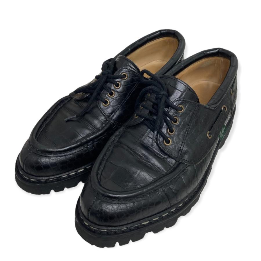 Paraboot CHIMEY EMBOSSIN 8 ブラック 美品 CHIMEY / NOIR INK – Paraboot