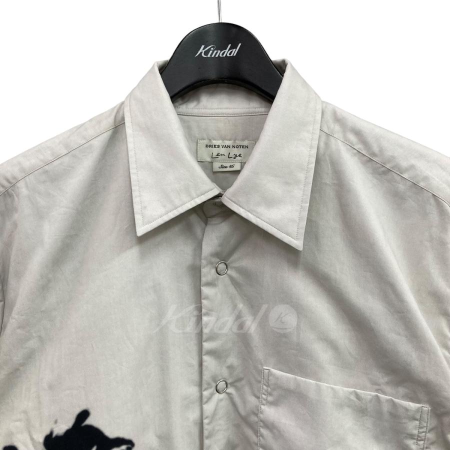 最終値下Dries Van Noten × Len Lye 21ss シャツ