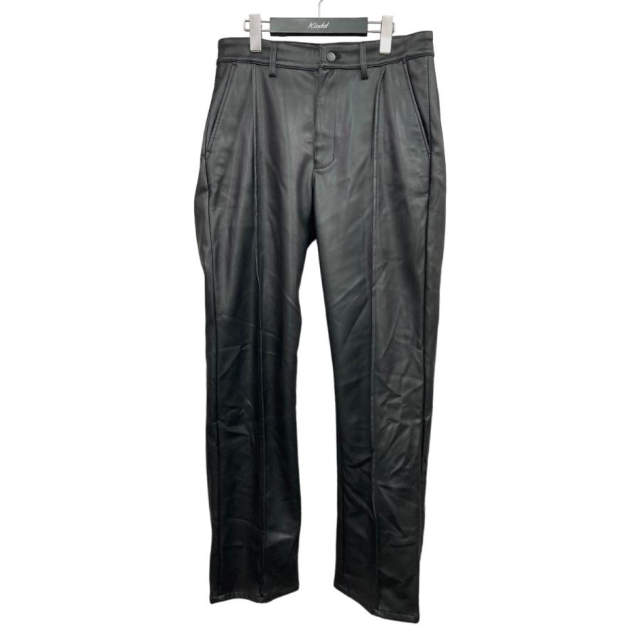 JUHA ユハ　SYNTHETIC LEATHER TAPERED レザーパンツ JUHA ユハ SYNTHETIC LEATHER TAPERED レザーパンツ
