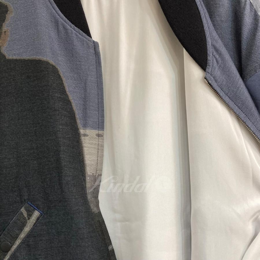アズマ 【値下げ】Azuma 21AW 「PHOTO JACQUARD JACKET」 総柄ブルゾン 