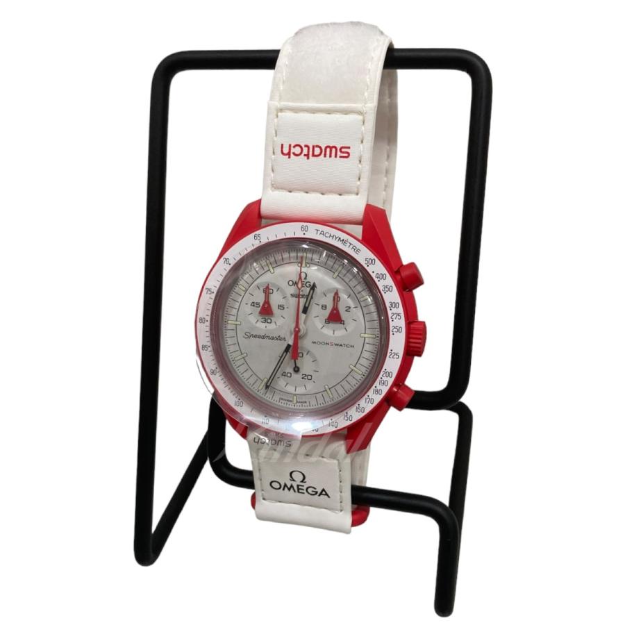 スウォッチ　オメガ swatch×OMEGA 「MISSION TO THE MARS」 ミッショントゥザマーズ腕時計 レッド サイズ：-