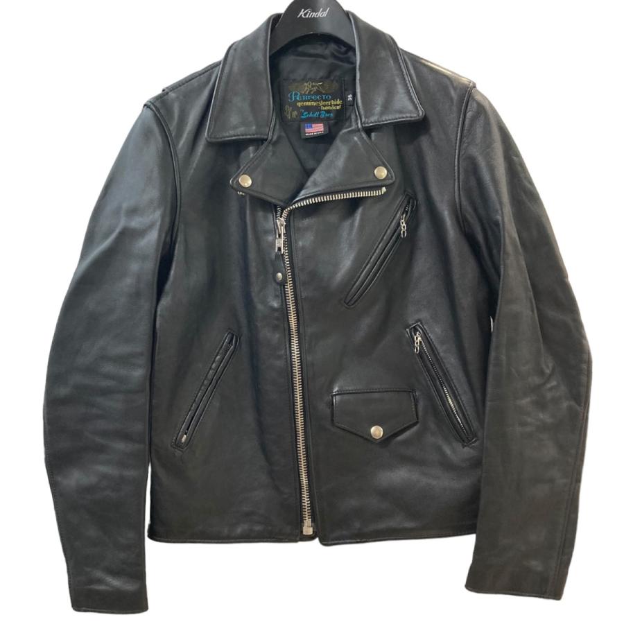 値下げschottダブルライダースジャケット 人気の36サイズ 【公式通販】