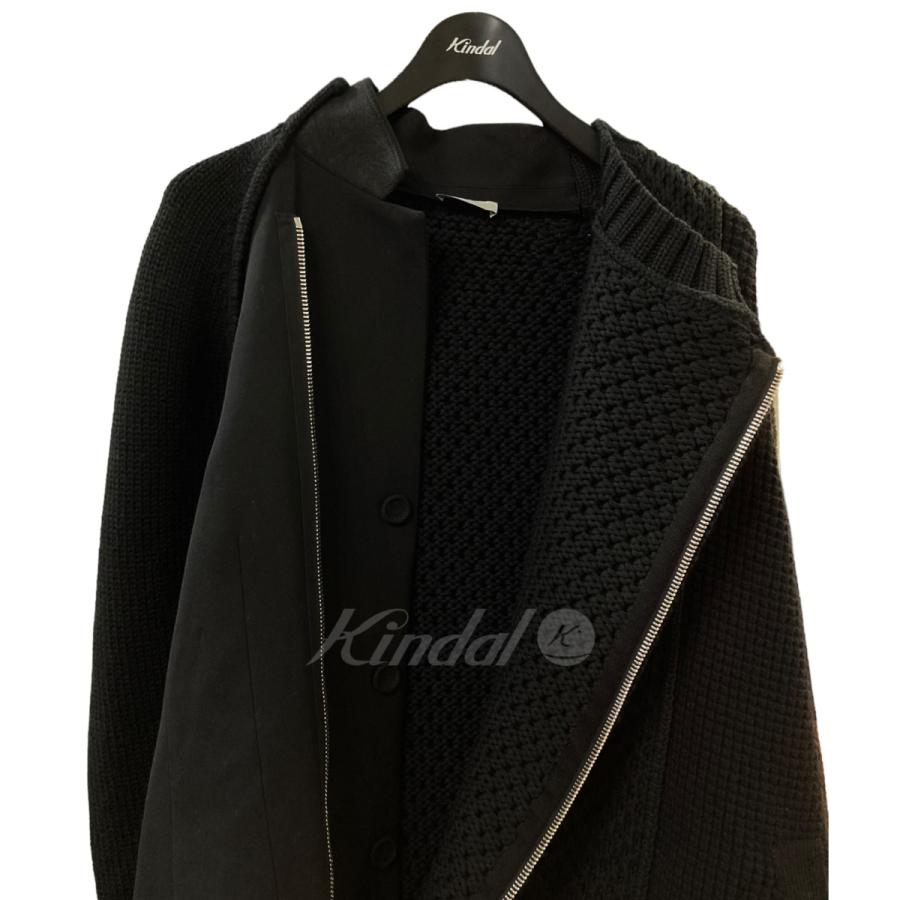 値下げ】Dior×Sacai ニットジャケット ブラック サイズ:XL 値下げ】Dior×Sacai ニットジャケット ブラック サイズ:XL