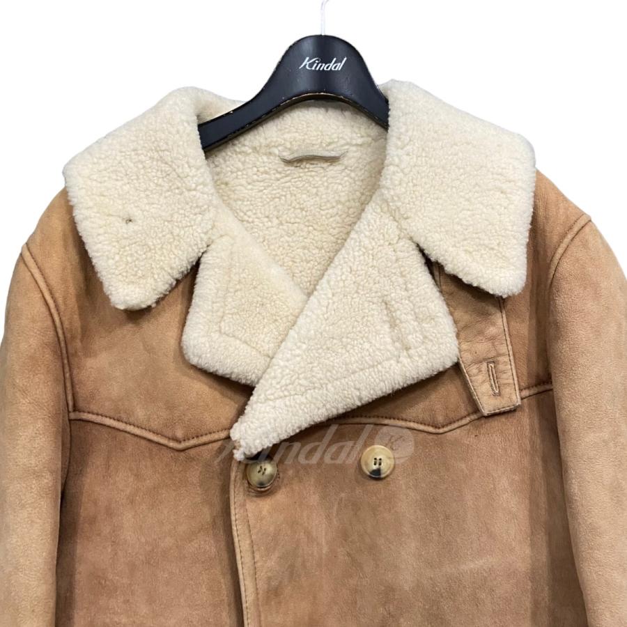 BALMAIN HOMME 【値下げ】BALMAIN ムートンコート ベージュ サイズ：46  