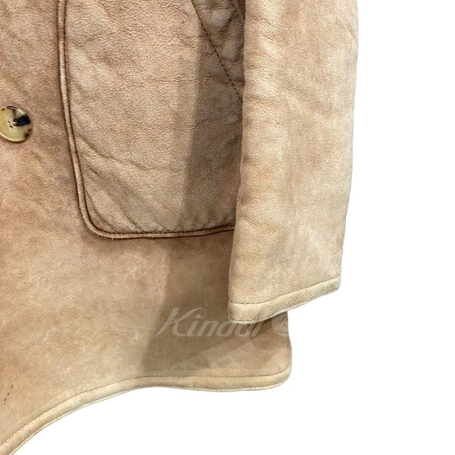 BALMAIN HOMME 【値下げ】BALMAIN ムートンコート ベージュ サイズ：46  