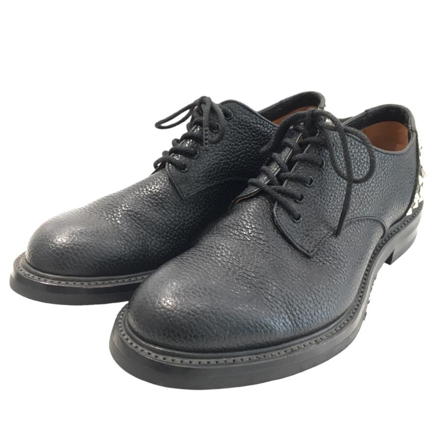 【値下げ】UNIFORM EXPERIMENT スタッズレザーシューズ ブラック サイズ：7 1／2 (EC) 8045000587979カインドオルYahoo!店 通販