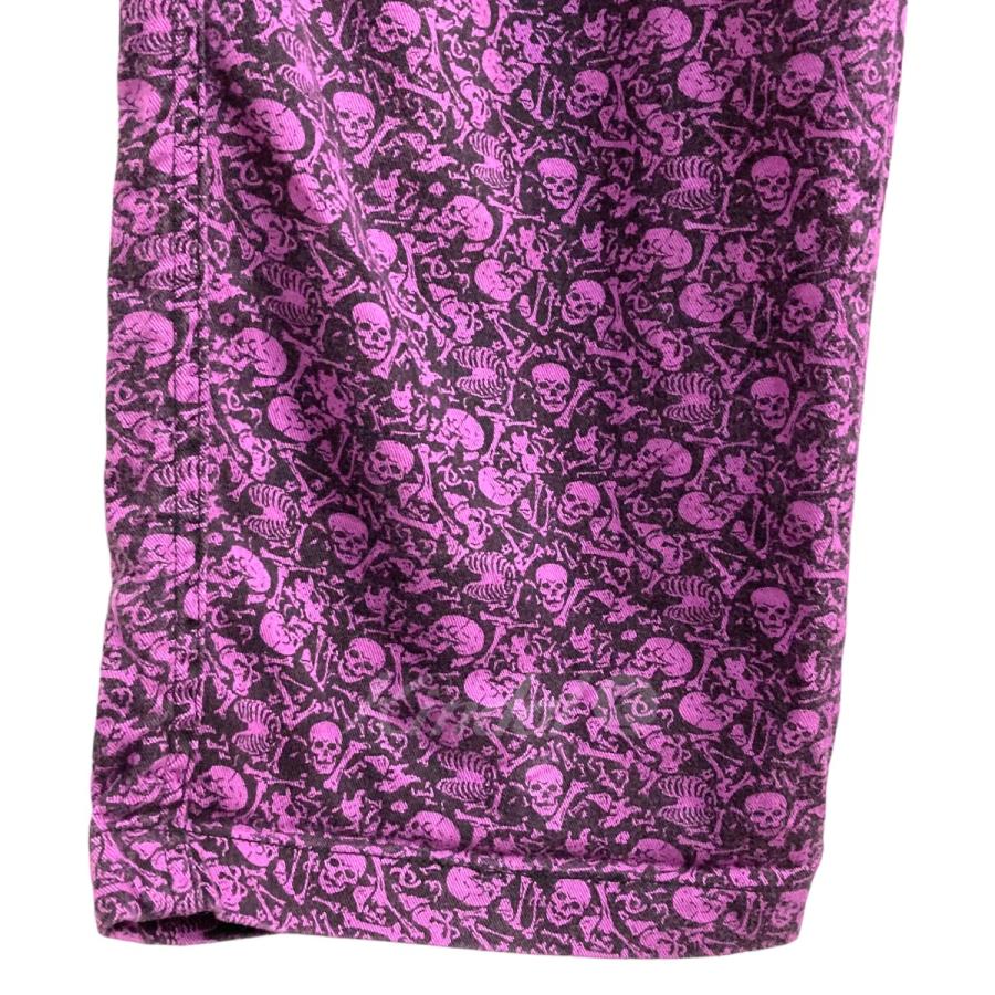 STUSSY 【値下げ】Stussy スカル総柄パンツ パープル サイズ:L STUSSY 【値下げ】Stussy スカル総柄パンツ パープル サイズ:L