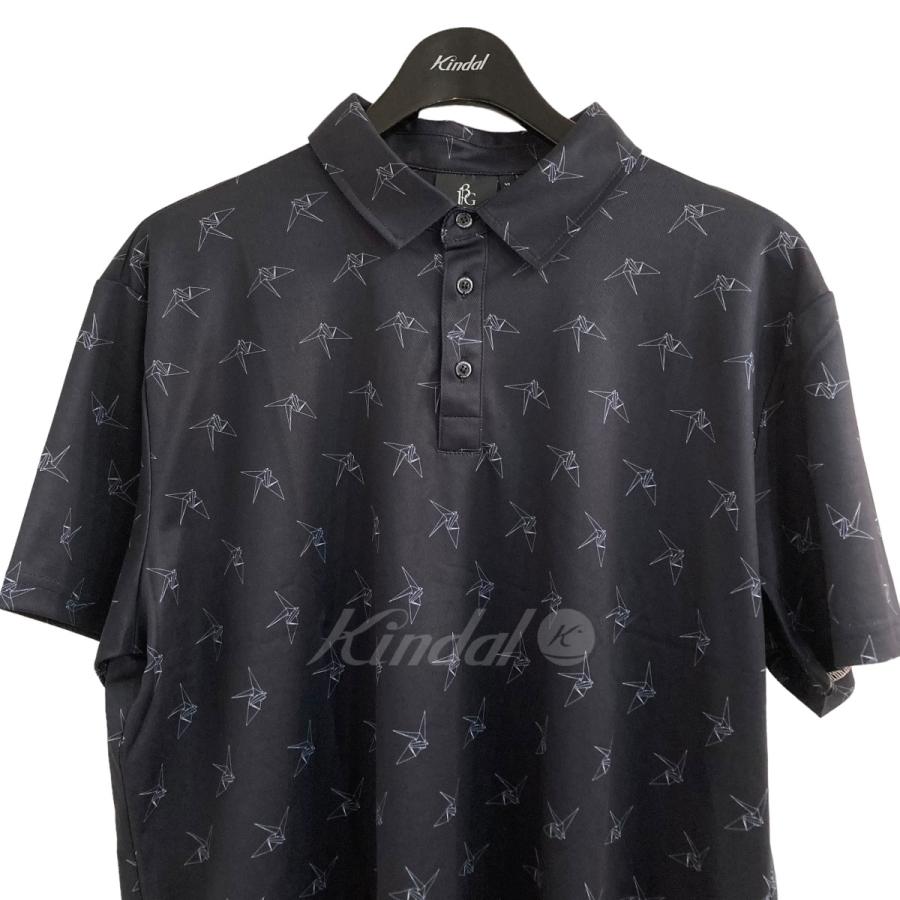 1PIU1UGUALE3 GOLF ペイズリー柄ポロシャツ Ⅳ 1PIU1UGUALE3 GOLF ペイズリー柄ポロシャツ Ⅳ