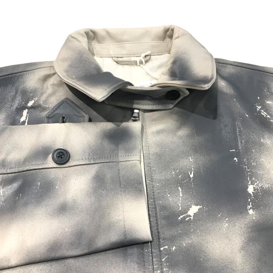 YOAK 【値下げ】YOKE × 吾亦紅 2023SS「GOAT LEATHER ZIP YOAK 【値下げ】YOKE × 吾亦紅 2023SS「GOAT LEATHER ZIP