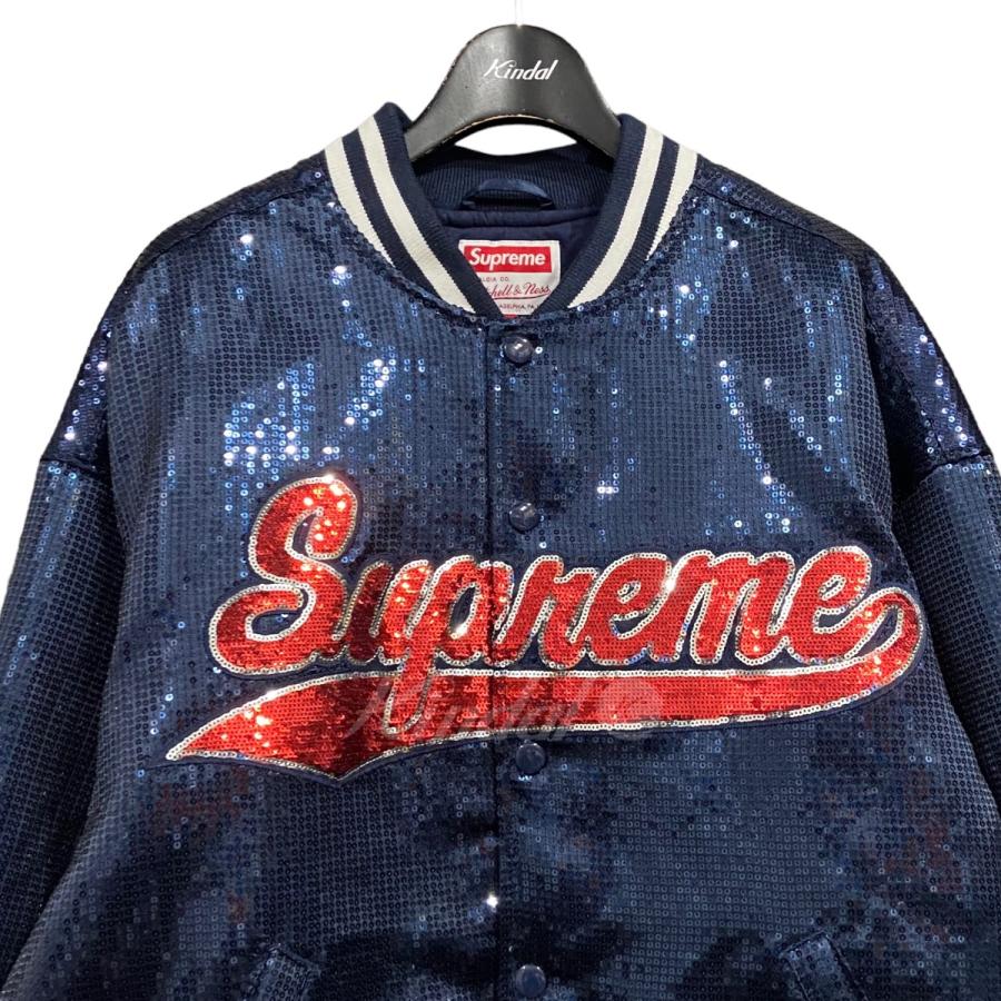値下げ可　Supreme Mitchell & Ness スタジャン Lサイズ 値下げ！Supreme Mitchell & Ness スタジャン Lサイズ