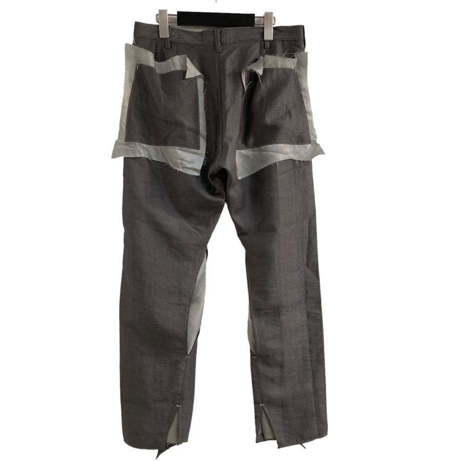sulvam 【値下げ】sulvam 23SS「SLIM SLIT PANTS」スリムスリット 