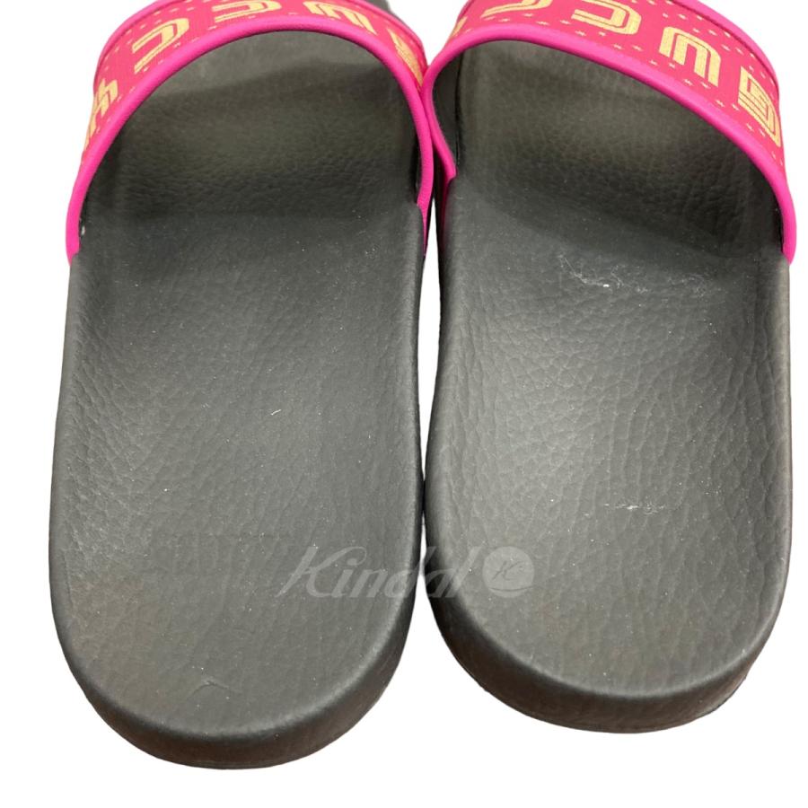 GUCCI 【値下げ】GUCCI プリントスターシャワーサンダル ブラック  