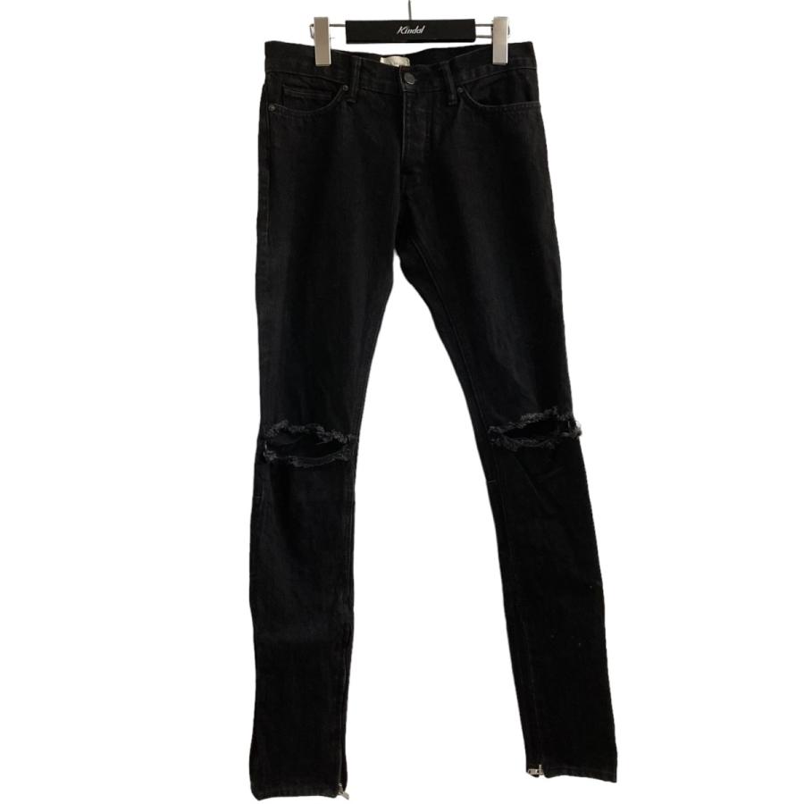 値下げ】FEAR OF GOD FORTH COLLECTIONニークラッシュデニムパンツ 
