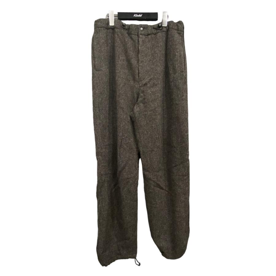 AURALEE】WOOL HAIRLINE TWEED CARGO PANTS AURALEE】WOOL