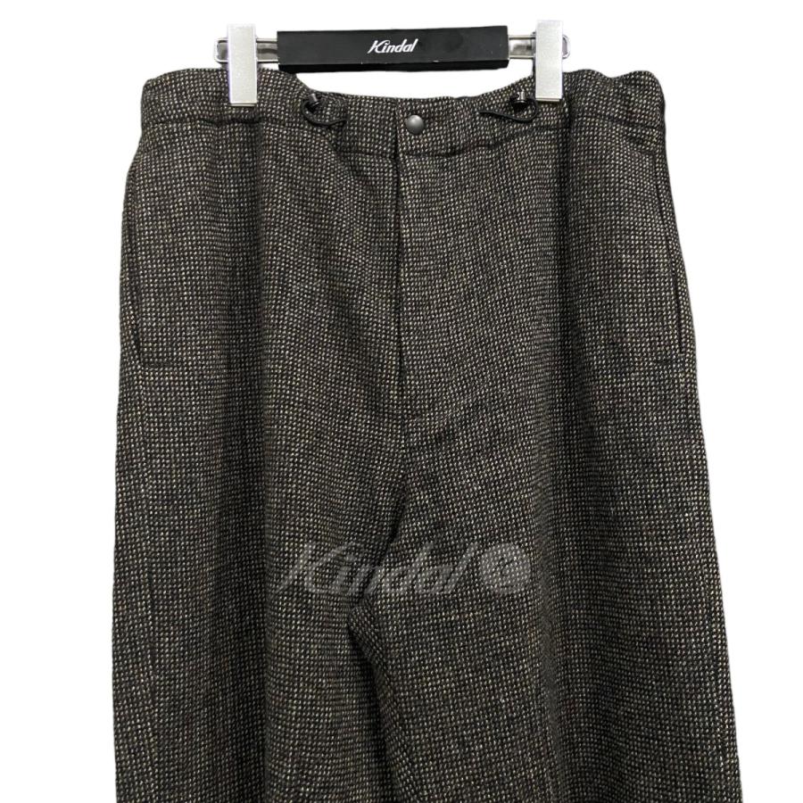 AURALEE】WOOL HAIRLINE TWEED CARGO PANTS 【公式通販】