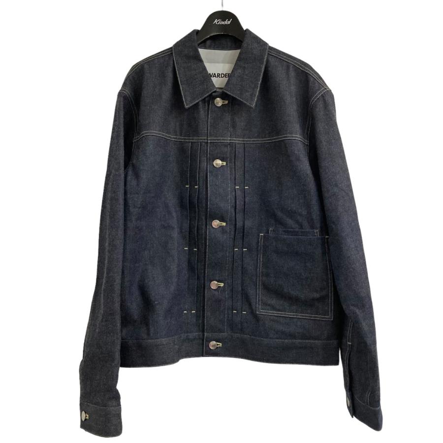 値下げ】WARDER 22SS 「スーピマカシミヤデニムトラッカージャケット 