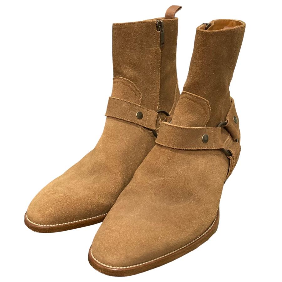 値下げ】SAINT LAURENT PARIS ワイアットハーネススウェードリング 