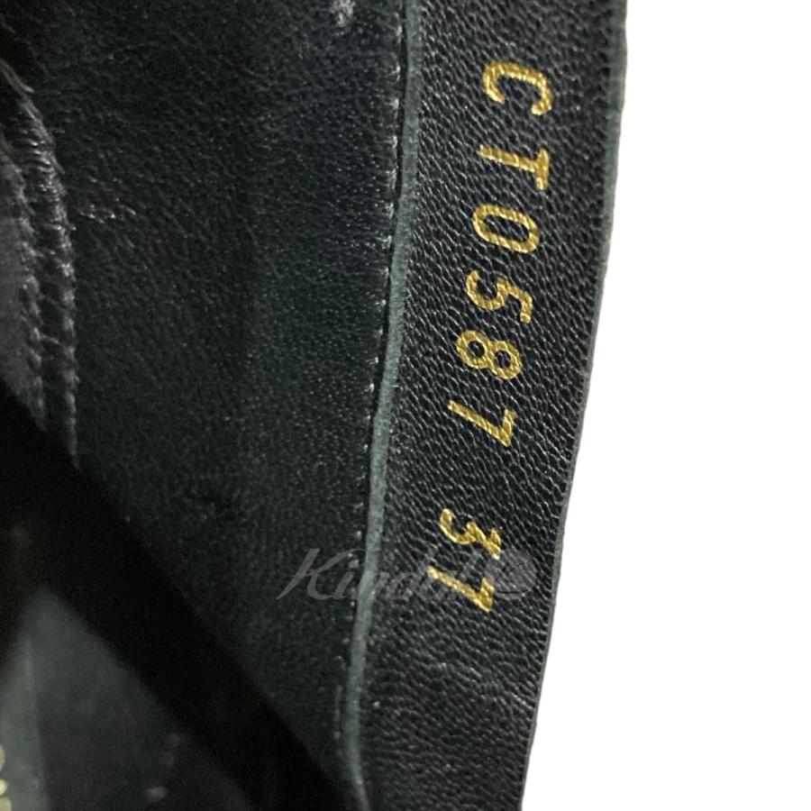 【値下げ】DOLCE＆GABBANA DG装飾サイドジップブーツ ブラック サイズ：37 (新宿店)｜kindal｜07
