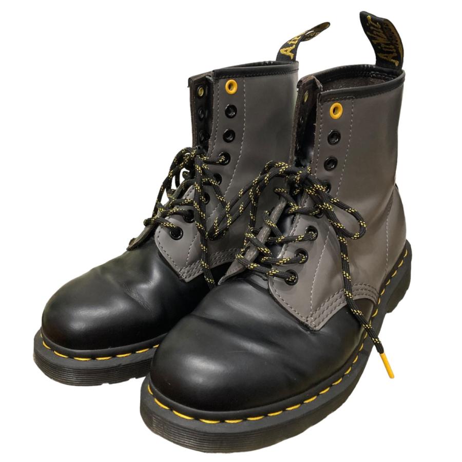 値下げ】Dr．Martens バイカラー8ホールブーツ ブラック×イエロー 