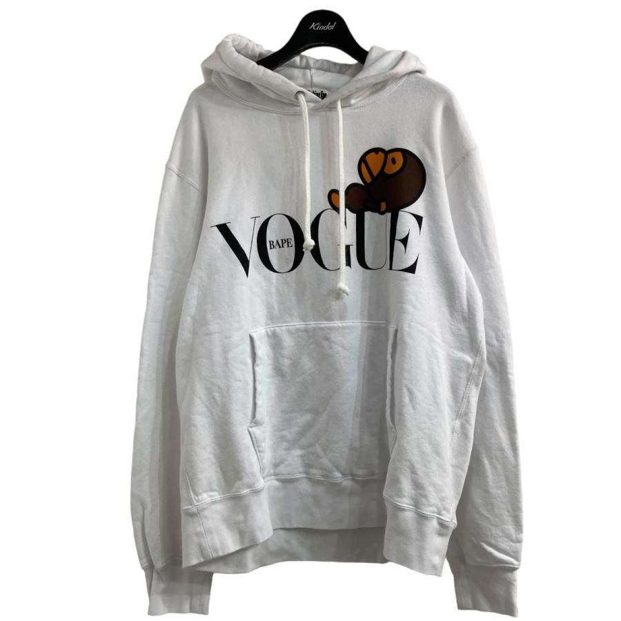 値下げ】A BATHING APE×VOGUE 22SS 「BABY MILO PULLOVER HOODIE」プル 