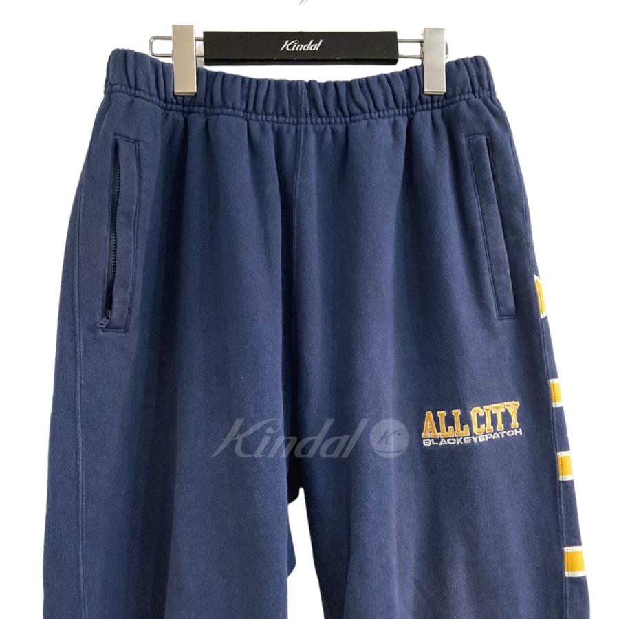 値下げ】BlackEyePatch ALL CITYスウェットパンツ ネイビー サイズ：L 