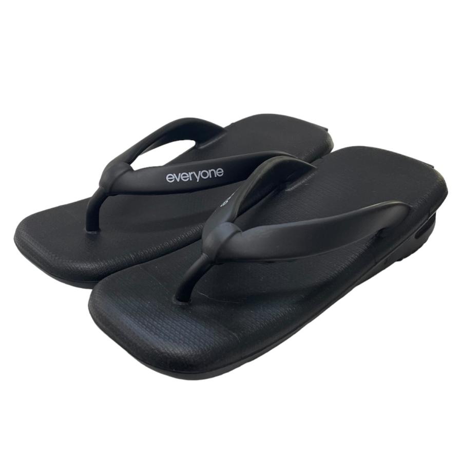 値下げ】everyone ×goyemon 雪駄スニーカーサンダル ブラック サイズ  