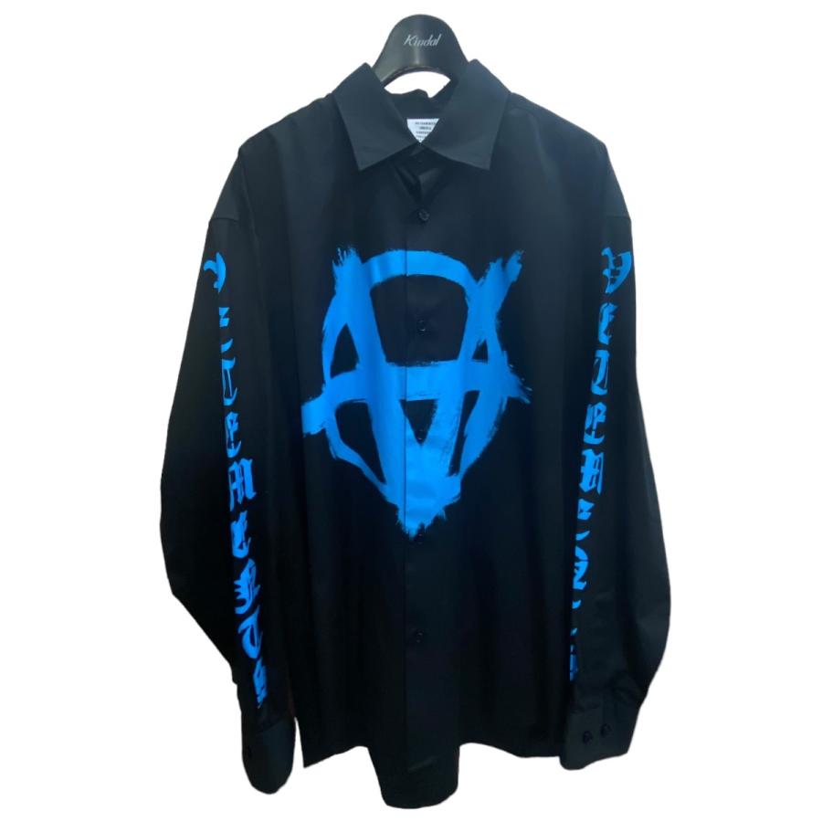 値下げ】VETEMENTS 22SS 「Double Anarchy Logo Shirt