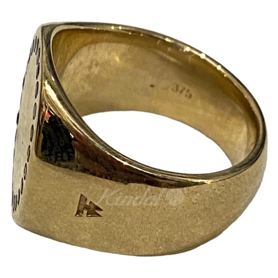 TOM WOOD 【値下げ】TOM 9Kブラックダイヤモンドオーバルリング  