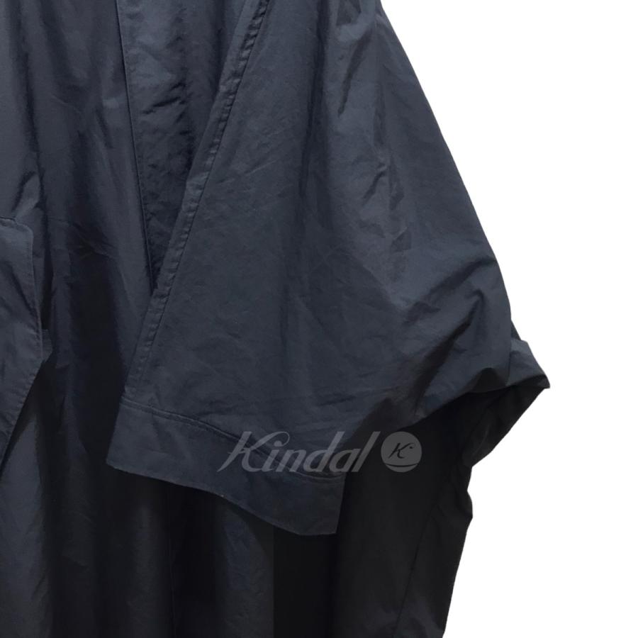 ラッドミュージシャン LAD MUSICIAN 23SS「HOODED COAT」フーデッドコート 2123-353 ブラック サイズ：46｜kindal｜05