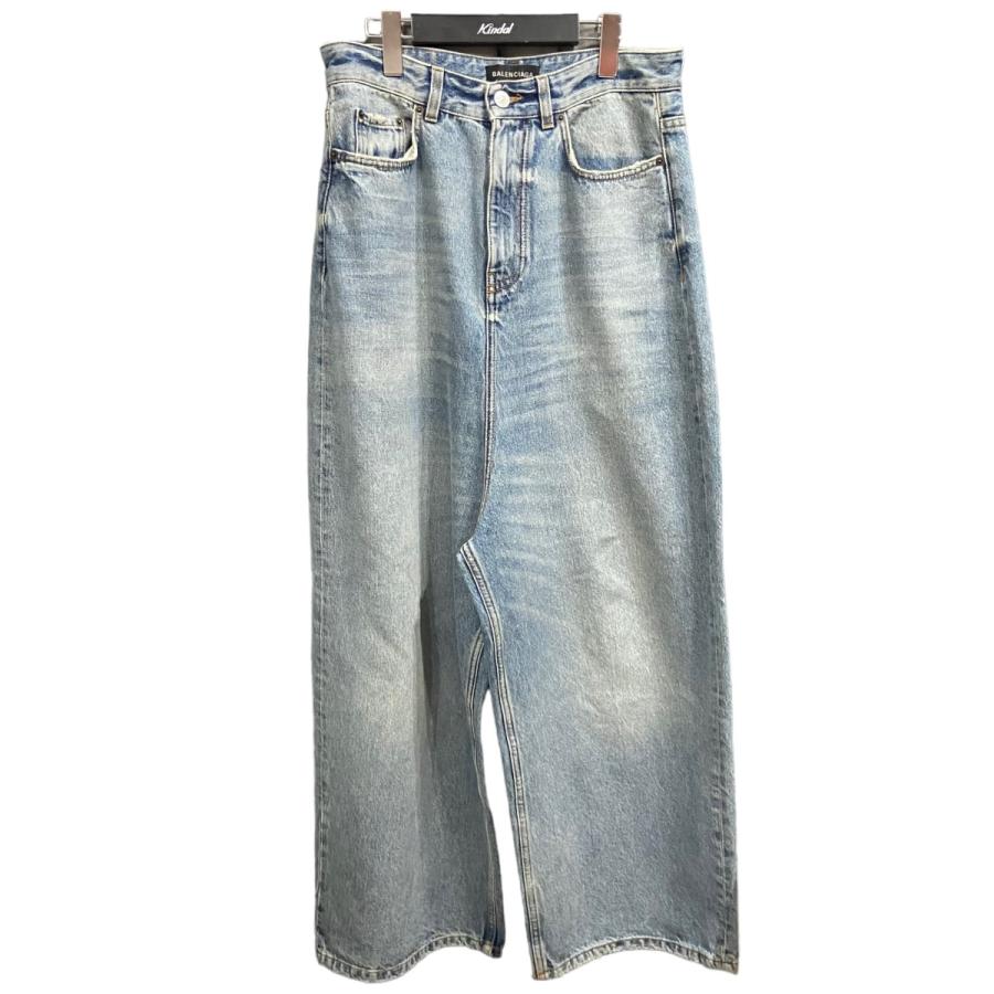 値下げ】BALENCIAGA 23SS バギーデニムパンツ インディゴ サイズ：24 