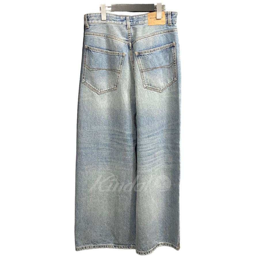 値下げ】BALENCIAGA 23SS バギーデニムパンツ インディゴ サイズ：24 
