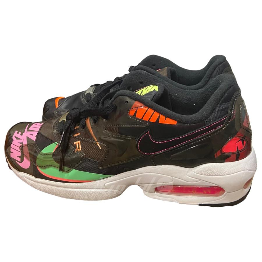 ナイキ NIKE 「AIR MAX2 LIGHT QS」ローカットスニーカー ブラック サイズ：29｜kindal｜03