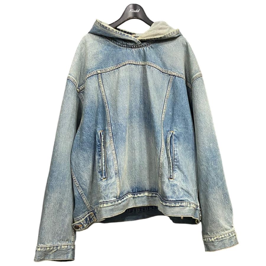 最終値下げ正規品！BALENCIAGA 青 パーカー XS BALENCIAGA - BALENCIAGA バレンシアガ パーカー XS 黒 【古着