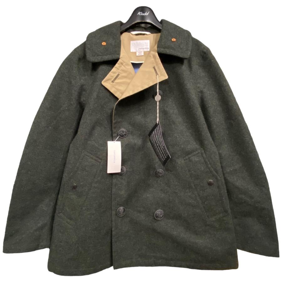 nanamica ナナミカ ゴアテックスエルボーパッチコート モスグリーン 