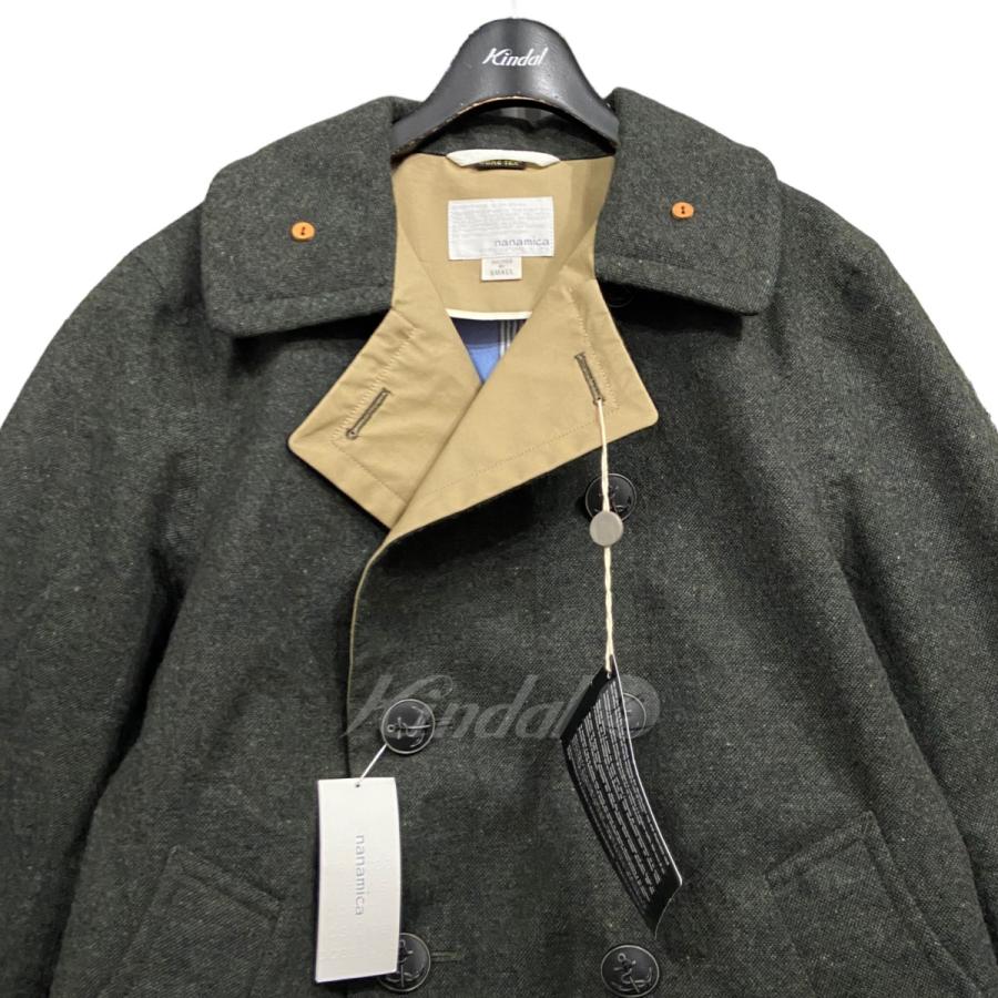 nanamica ナナミカ ゴアテックスエルボーパッチコート モスグリーン 