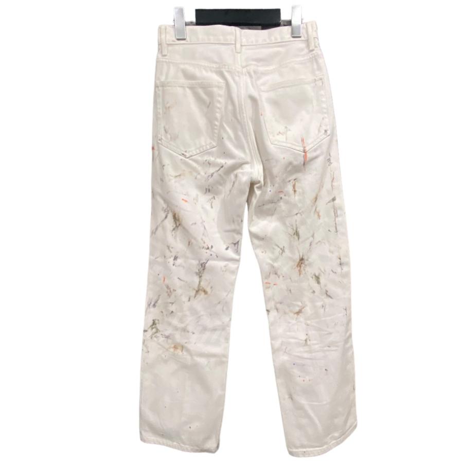 AURALEE オーラリー 「HARD TWIST DENIM HAND PAINTED 5P PANTS 
