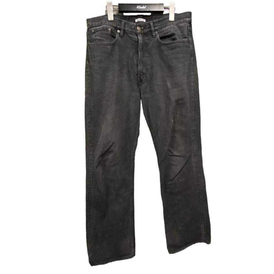 オーラリー AURALEE 「WASHED HARD TWIST DENIM 5PPANTS」 デニム オーラリーパンツモカブラウン32