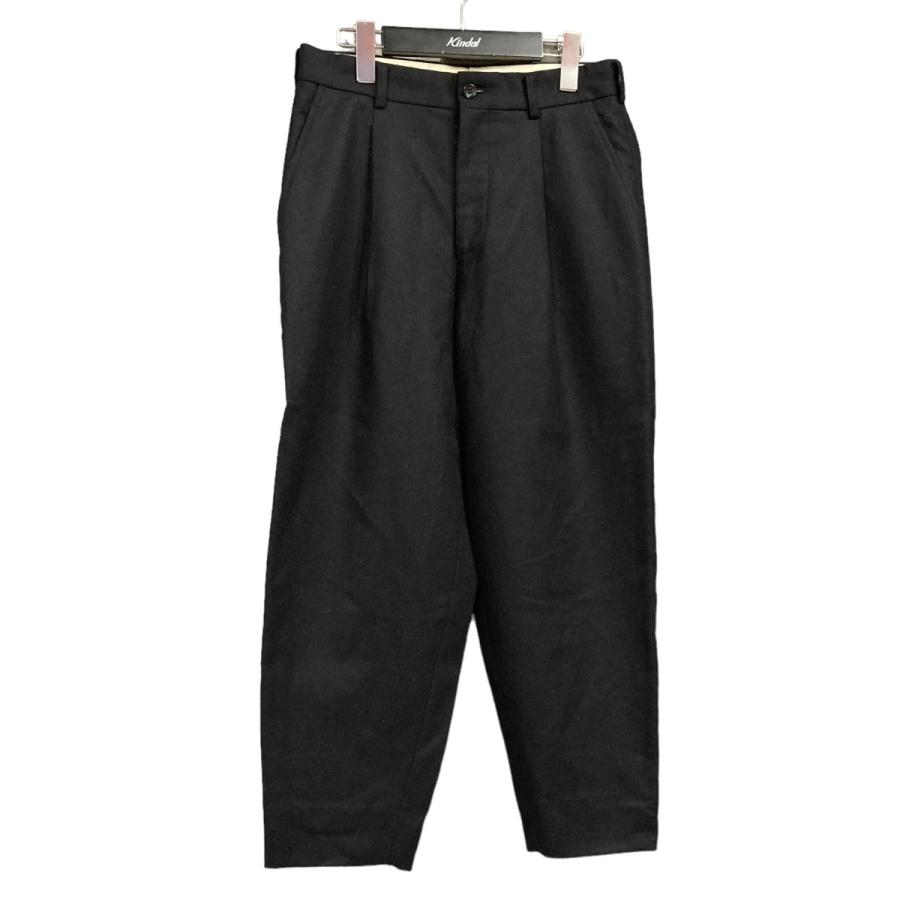 値下げ】COMME des GARCONS HOMME DEUX 18AW 1タックウールパンツ  