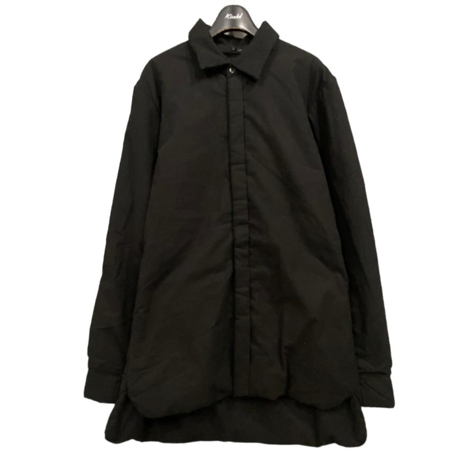 値下げ】ANN DEMEULEMEESTER バデッドウールコート ブラック サイズ：M 