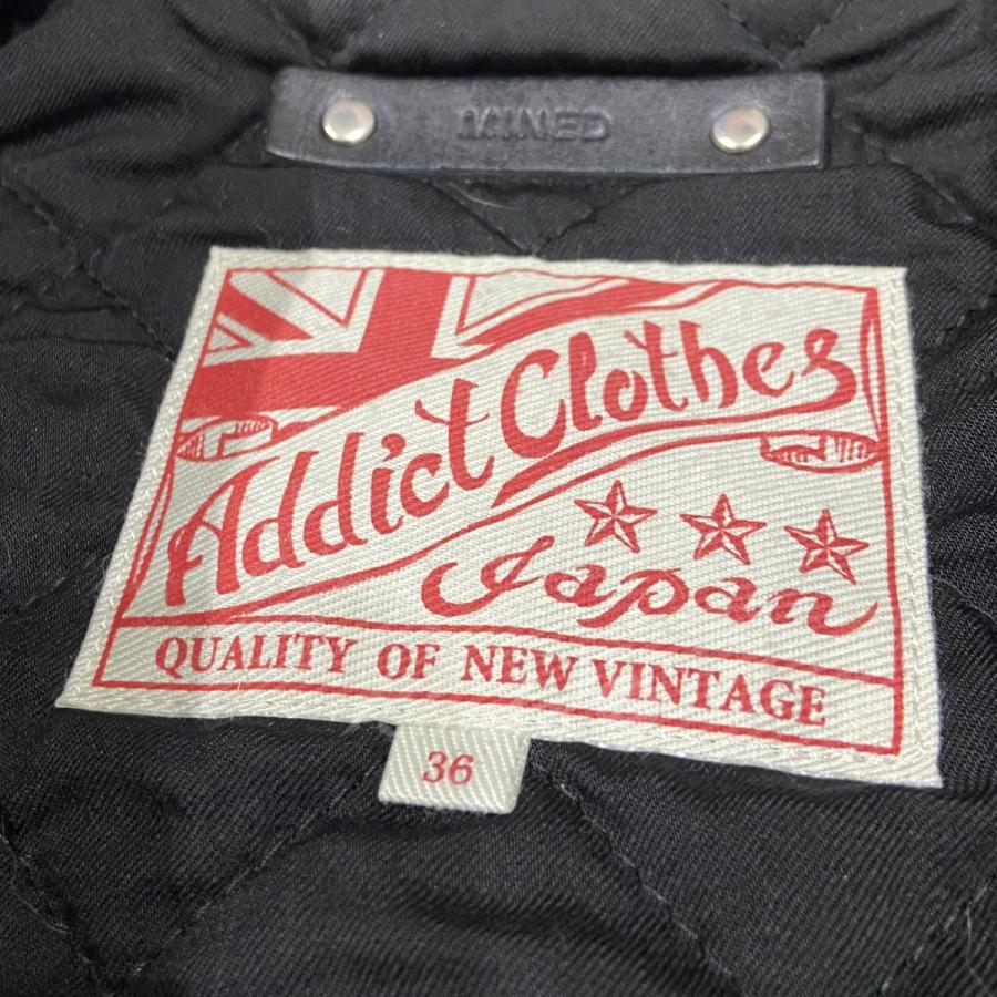 値下げ】MINEDENIM×ADDICT CLOTHES 「Sheepskin Center-Zip JKT 」シープスキンシングルライダースジャケット  ブラック サイズ：36 (新宿店) : 8045000737473 : カインドオルYahoo!店 - 通販 - Yahoo!ショッピング