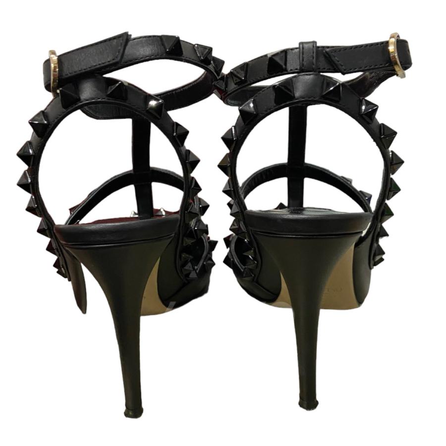 【極美品】Valentino Garavaniロックスタッズフラット37 極美品】Valentino Garavaniロックスタッズフラット37 VALENTINO